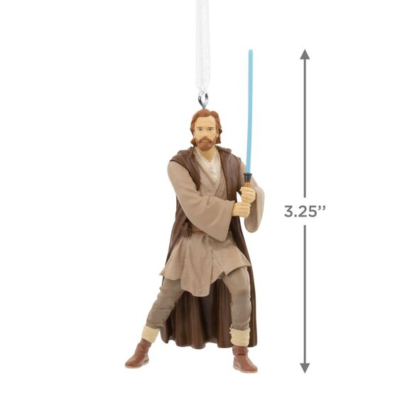 Hallmark Ornaments Star Wars Obi Wan Kenobi Christmas Tree Ornament Decoration - Picture 10 of 11